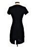 Staples Solid Black Casual Dress Size S - photo 2