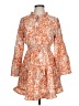 Unbranded Paisley Orange Casual Dress Size L - photo 1