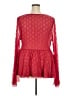 Unbranded Red Long Sleeve Blouse Size 5X - photo 2