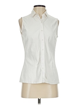 J. Mc Laughlin Sleeveless Button Down Shirt