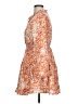 Unbranded Paisley Orange Casual Dress Size L - photo 5