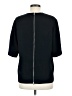 Everlane 100% Triacetate Black 3/4 Sleeve Top Size 6 - photo 2