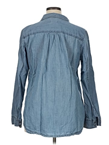 Caslon Long Sleeve Button-Down Shirt (view 2)