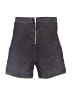 Topshop Solid Gray Denim Shorts Size 2 - photo 2