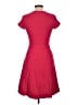 Talbots Chevron-herringbone Red Casual Dress Size L (estimated) - photo 2