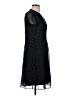 MSK 100% Polyester Polka Dots Black Casual Dress Size 4 - photo 4