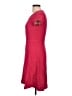 Talbots Chevron-herringbone Red Casual Dress Size L (estimated) - photo 5