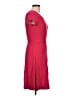 Talbots Chevron-herringbone Red Casual Dress Size L (estimated) - photo 4