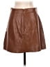 Sanctuary 100% Polyester Brown Faux Leather Skirt Size 2 - photo 2