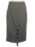 Express Design Studio Houndstooth Gray Casual Skirt Size 0 - photo 2