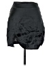 Lyaner Solid Black Casual Skirt Size XS - photo 1