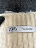 Zara Solid Ivory Turtleneck Sweater Size S - photo 7