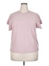 Ellen Tracy Pink Short Sleeve Top Size XXL - photo 1