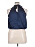 Studio Y Blue Sleeveless Blouse Size XL - photo 2
