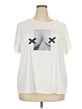 Shein Curve Short Sleeve T-Shirt (view 1)