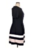 Echo Color Block Black Casual Dress Size 14 - photo 4