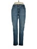 WARP + WEFT Solid Blue Jeans Size 33 waist - photo 1