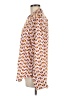 Timing Print Orange Long Sleeve Button-Down Shirt Size M - photo 5