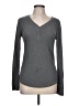 Time and Tru Gray Long Sleeve Henley Size L - photo 1