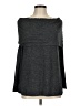 Ann Taylor LOFT Gray Long Sleeve Top Size M - photo 1