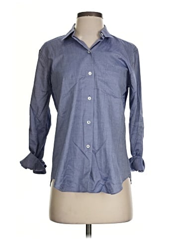 Theory Long Sleeve Button-Down Shirt (view 1)