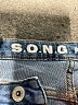 S.O.N.G. Solid Blue Jeans Size 13 - photo 7