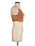 FP One 100% Polyester Brown Sleeveless Top Size XS - photo 4