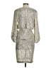 Eliza J Metallic Silver Cocktail Dress Size 2 - photo 2