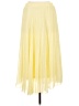 WD.NY 100% Polyester Yellow Formal Skirt Size L - photo 2
