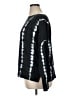 Vince Camuto 100% Cotton Tie-dye Black Pullover Sweater Size XL - photo 5