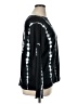 Vince Camuto 100% Cotton Tie-dye Black Pullover Sweater Size XL - photo 4
