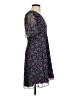 Madewell 100% Polyester Paisley Blue Casual Dress Size 2 - photo 4