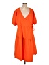 Topshop Orange Casual Dress Size 12 - photo 1