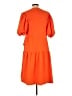 Topshop Orange Casual Dress Size 12 - photo 2