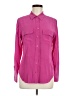 Equipment Pink Long Sleeve Button-Down Shirt Size M - photo 1