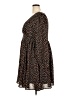 Torrid 100% Polyester Print Black Casual Dress Size 20 Plus - photo 5