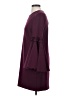 Milly Solid Burgundy Casual Dress Size 4 - photo 5