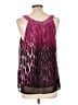 AB Studio Purple Sleeveless Blouse Size L - photo 2