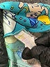 Lularoe Print Blue Leggings Size 1X (Tall & Curvy) - photo 4