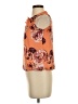 Ann Taylor LOFT Outlet 100% Polyester Orange Sleeveless Blouse Size XS (petite) - photo 5