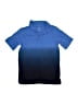 Lands' End 100% Cotton Blue Short Sleeve Polo Size 10 - photo 1