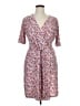 Apt. 9 Floral Pink Casual Dress Size XL - photo 1