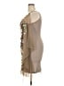 BCBGMAXAZRIA 100% Polyester Brown Cocktail Dress Size L - photo 5