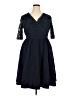 Nemidor Blue Cocktail Dress Size 18 - photo 1