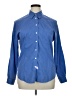 Talbots 100% Cotton Blue Long Sleeve Button-Down Shirt Size 14 - photo 1