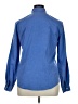 Talbots 100% Cotton Blue Long Sleeve Button-Down Shirt Size 14 - photo 2
