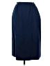 Pendleton 100% Wool Solid Blue Wool Skirt Size 26 waist (estimated) - photo 1