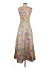 BHLDN 100% Polyester Floral Tan Cocktail Dress Size 0 - photo 2
