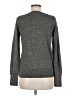 Ann Taylor Metallic Gray Pullover Sweater Size M - photo 2