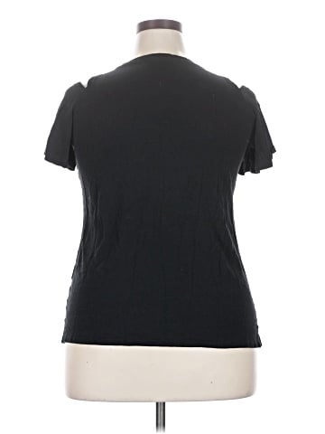 Woman Within Short Sleeve T-Shirt (view 2)